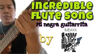 Mi negra guitarrita -INCREDIBLE flute song - @imbaya