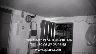 Prova qualità dell'infrarosso della telecamera da esterno PLM-TCM-PIRTMR