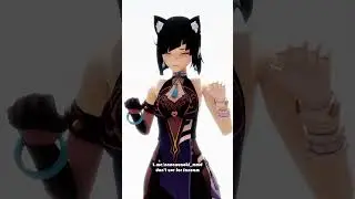 ||mmd x Genshin Impact|| Sad cat dance |Yelan|