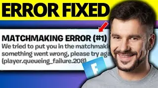 Fix Fortnite Matchmaking Error 1 - Full Guide
