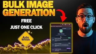 How I Generate FREE Bulk Images with Consistent Characters | Google Whisk AI