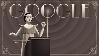Clara Rockmore Theremin Play Google Doodle