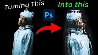 Photoshop Glass Distortion Effect Speed Tutorial