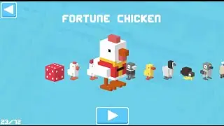FORTUNE CHICKEN GAMEPLAY | Crossy Road Chinese Update