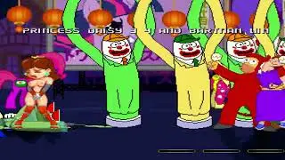 nbglowrock12 does Princess Daisy Bartman Homer Simpson and Peter Griffin in arcade mode