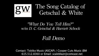 What Do You Tell Him? lyric video 1
