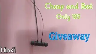 Cheapest wireless earphones|best wireless earphones|Giveaway|Hindi| Deep Vaghasiya | Basal Deep Tech