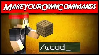 Minecraft | MakeYourOwnCommands (teleport, item, alias, & message!) | Plugin Tutorial