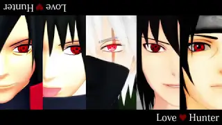 【MMDナルト】Love Hunter【うちは兄弟2組＋カカシ先生】NARUTO