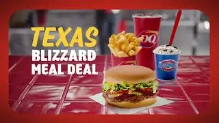 Texas Dairy Queen - $5.99 Texas Blizzard Meal Deal - Spanish