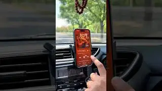 Smartphone Holder With Wireless Charging for Your Car | Portronics Charge Clamp 4 #shorts