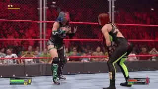 Raw | Asuka V Io Shirai | Best Of 5 Series: Match IV | Steel Cage Match