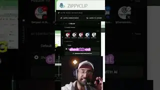 ZippyClip: AI Video Editing Magic in One Click!