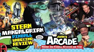 Stern The Mandalorian Pro Pinball Unboxing, Setup, and Review - BABY YODA (THE CHILD)!