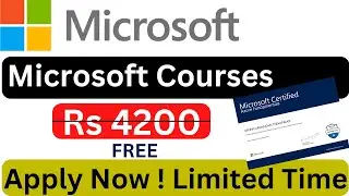 Microsoft Courses Free Certification | Microsoft Certification | Free Certification