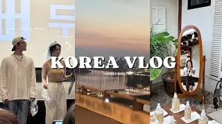 KOREA VLOG 🇰🇷 | REVOLVER STAGE GREETINGS | NIGHT SEOUL CITY TOUR | GRANDHAND, CAFE & UNBOXING