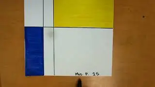 Mondrian Painting - Optional Step 2