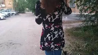 Собака бежит за Велосипедистом // Какие милые Щенки
