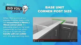 Base Unit Corner Posts | Did You Know?