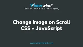 Change Image on Scroll with CSS and JavaScript