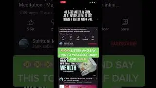 #money #wealth #moneyaffirmations #moneyaffirmation #chingchingchinggoesthemoneytree #josephmurphy #