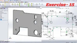 solidworks basic tutorials | tag plate | sketch drawing