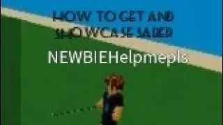 SABER HOW TO GET AND SHOWCASE (GLUE PIECE)