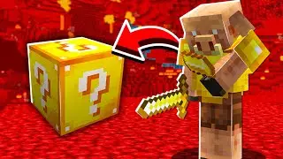 Minecraft, But Piglins Trade Lucky Blocks...
