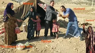 Warm meeting of husband and first lady with parents-in-law in Sardsir region of nomadic life........