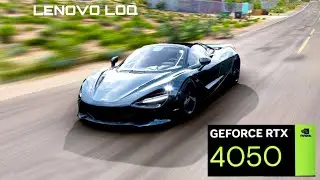 Lenovo LOQ i5 13450HX RTX 4050 Forza Horizon 5 Gameplay | Gaming Test | McLaren 720s