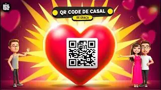 Como Criar QR Code para Casal ❤️ | Presente Criativo com Foto, Música e Contador
