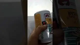 senter unik dari botol bekas minuman kaleng