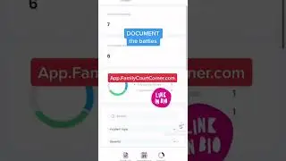 Documentation is your super power. Step into 2022 and register at app.familycourtcorner.com