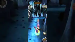 Temple Run 2 Playing Frozen Shadows without save me for 2 minutes
