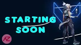 VALORANT STYLE ANIMTED SCREEN PACK FOR STREAMERS