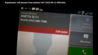 9/11 Experiment: Plane Call 39 2022-08-12 Ord-Mol