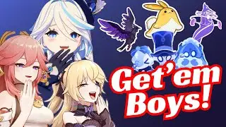 Ultimate Summoning Team! Swarm the Abyss with 11x Pets~ GET'EM BOYS!!  - Genshin Impact