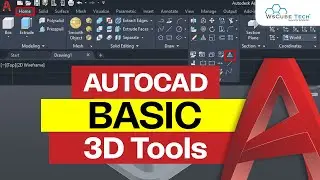 Autocad 3D - Basic 3D Tools Kya Hai? - Complete Guide