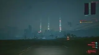 Driving in Night City Arch Nazare #Cyberpunk2077 #CPR