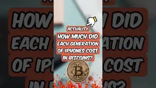 Bitcoin Costs for Each iPhone Generation #longterminvesting #financialplanning #financialsuccess