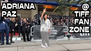 Adriana Paz @ Tiff Fan Zone for “Emilia Perez”