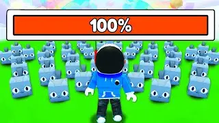 i Beat Pet Simulator 99 with ONLY Cats!!