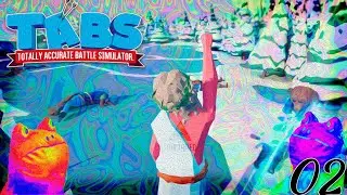 ЗЕВС ВСЕХ РАЗМАТАЛ!? ► Totally Accurate Battle Simulator #2