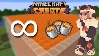 Every way to get INFINITE LAVA in the Create Mod! | Create Mod Walk-Through