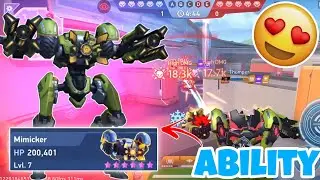 NEW MECH MIMICKER😍|ABILITY EXPLAINED|MECH ARENA