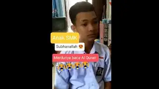Subhanallah😍!! Merdu sekali baca Al Quran anak SMK 1 Kendari | surat An Naba ! bikin tenang hati😭