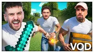 3 Cons découvrent Minecraft (avec Djilsi et Maxime Biaggi)
