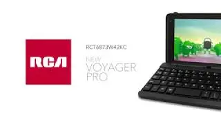 RCA Tablets | Voyager Pro 7" Tablet with Keyboard Case feat. Android 8.1