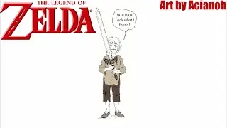 [COMIC DUB] The Legend Of Zelda - Link's New Toy
