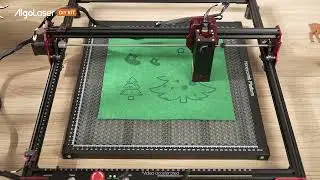 Algolaser DIY KIT 5W Gravure et découpe tissus pour Noêl